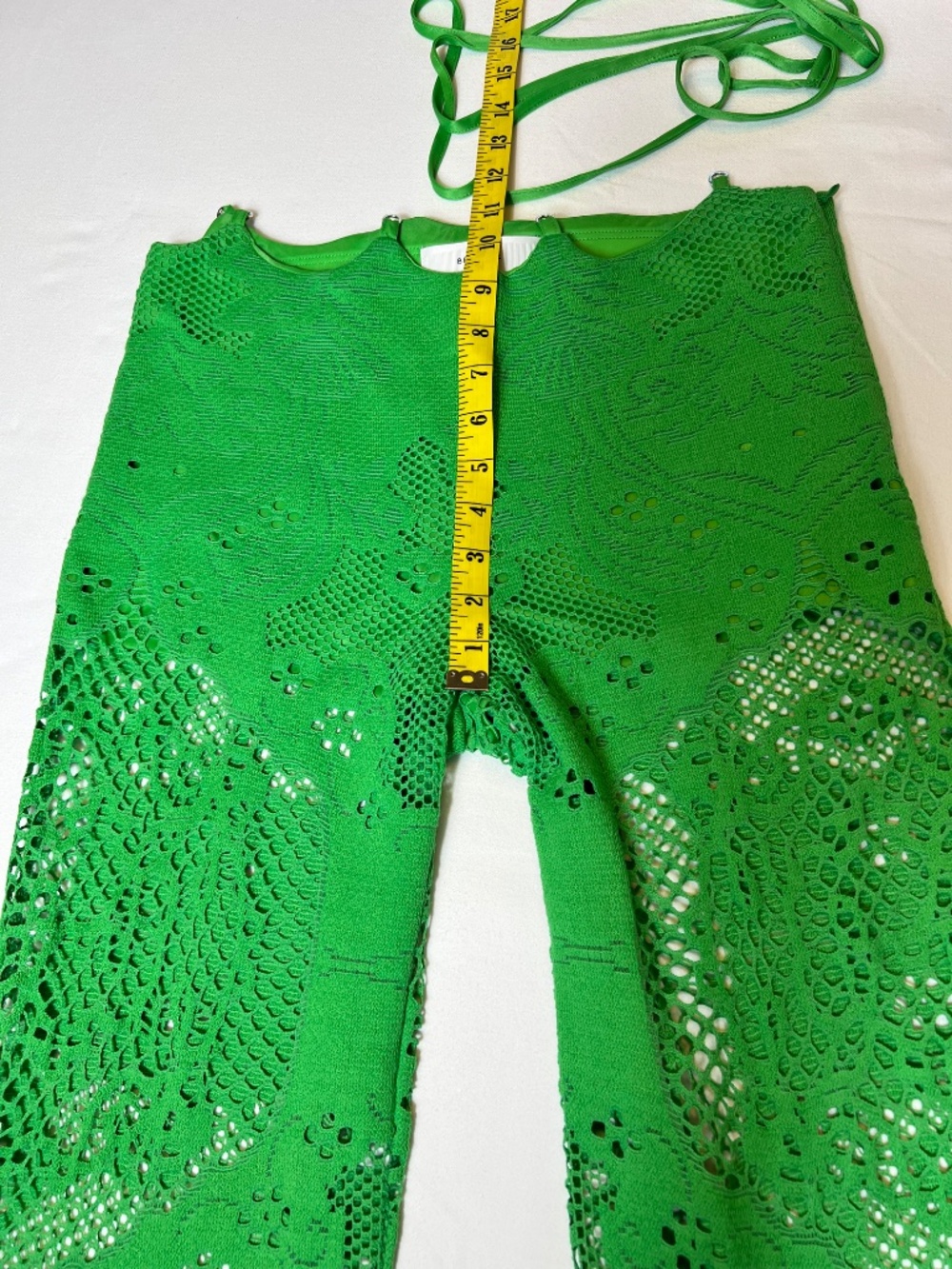 *FIRM PRICE* Anthropologie Beatrice .b Soleil Lace Flare Trousers - Picture 9 of 15